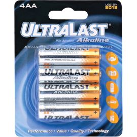 4 PACK AA CARDED REPLACEMENT HOUSEHOLD BATTERY