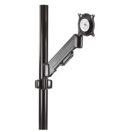 HEIGHT ADJUSTABLE SINGLE ARM POLE MOUNT