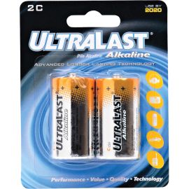 2 PACK C CARDED REPLACEMENT HOUSEHOLD BATTERY