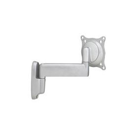 UNIVERSAL FLAT PANEL SINGLE SWING ARM WALL MOUNT - SLIVER