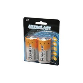 2 PACK D CARDED REPLACEMENT HOUSEHOLD BATTERY