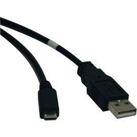 Eaton Tripp Lite Series USB 2.0 A to Micro-B Cable (M/M), 3 ft. (0.91 m)