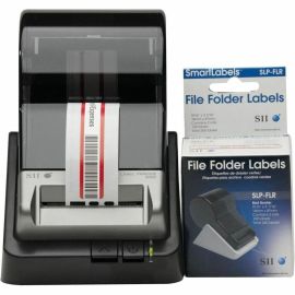 Seiko SLP-FLB White/Red File Folder Labels