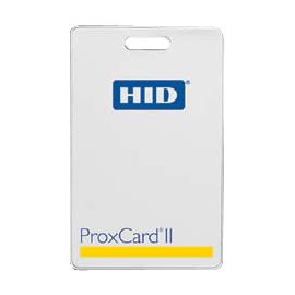 PROXCARD II PROG F-MATTE B-HID LOGO SEQ # VERT SLOT