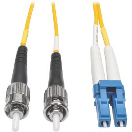 Tripp Lite 5M Duplex Singlemode 9/125 Fiber Optic Patch Cable Plenum LC/ST 16' 16ft 5 Meter