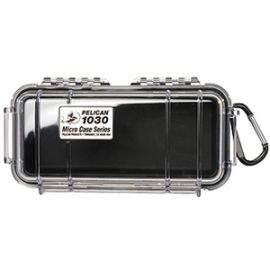 PELICAN 1030 MICRO CASE - BLACK / CLEAR