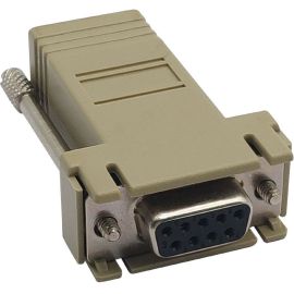 Tripp Lite by Eaton Modular Serial Adapter Straight-Through Wiring (DB9 F to RJ45 F)