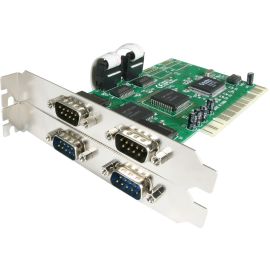 StarTech.com StarTech.com 4 Port PCI RS232 Serial adapter card - PCI - serial - 4 ports