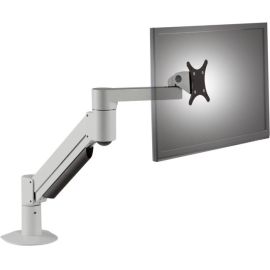 SINGLE MONITOR ARM FOR 8-27 LBS WITH 27 INCH REACH AND 18 INCHES HEIGHT ADJUSTME