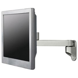 LCD/TV WALL MOUNT SUPPORTS UP TO 28 LBS. ROTATE PORTRAIT TO LANDSCAPE,PAN LEFT