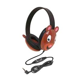 CALIFONE KIDS STEREO PC HEADPHONE BEAR DESIGN