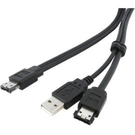 StarTech.com 3 ft eSATA and USB A to Power eSATA Cable - M/M