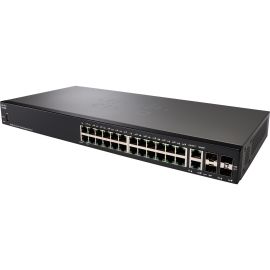 CISCO SF350-24 24-PORT 10/100 MANAGED SWITCH REMANUFACTURED