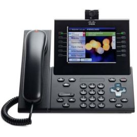 Cisco Unified 9971 IP Phone - Corded - Corded/Cordless - Wi-Fi, Bluetooth - Wall Mountable - Charcoal