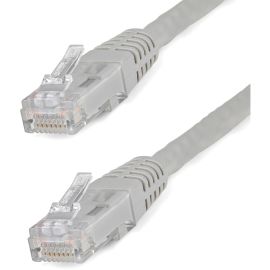 StarTech.com 10ft CAT6 Ethernet Cable - Gray Molded Gigabit - 100W PoE UTP 650MHz - Category 6 Patch Cord UL Certified Wiring/TIA