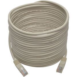 Eaton Tripp Lite Series Cat5e 350 MHz Molded (UTP) Ethernet Cable (RJ45 M/M), PoE - White, 25 ft. (7.62 m)