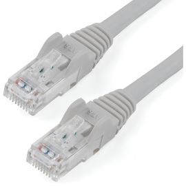 StarTech.com 10ft CAT6 Ethernet Cable - Gray Snagless Gigabit - 100W PoE UTP 650MHz Category 6 Patch Cord UL Certified Wiring/TIA