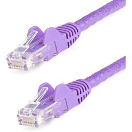 StarTech.com 10ft CAT6 Ethernet Cable - Purple Snagless Gigabit - 100W PoE UTP 650MHz Category 6 Patch Cord UL Certified Wiring/TIA