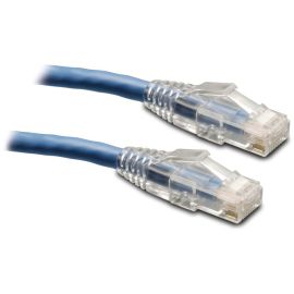 Eaton Tripp Lite Series Cat6 Gigabit Solid Conductor Snagless UTP Ethernet Cable (RJ45 M/M), PoE, Blue, 100 ft. (30.5 m)