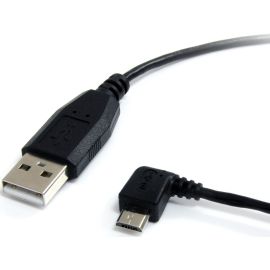 StarTech.com 6 ft Micro USB Cable - A to Left Angle Micro B