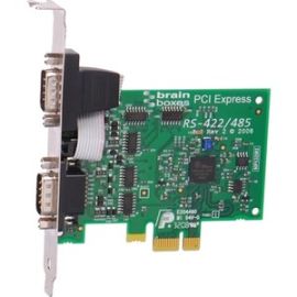 Brainboxes 2 x RS422/485 PCI Express Serial Port Card