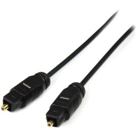 StarTech.com 3 ft Toslink SPDIF Optical Digital Audio Cable