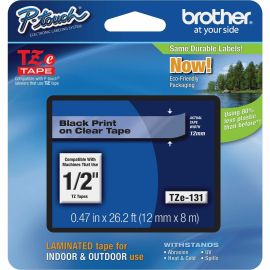 Brother P-touch TZe Laminated Tape Cartridges