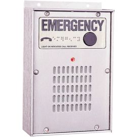 ADA COMPLIANT,HANDS-FREE INDOOR EMERGENCY PHONE,SURFACE MOUNTED WITH VOICE LOCAT