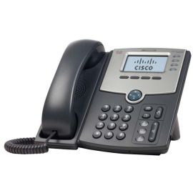 Cisco SPA504G IP Phone - Corded - Silver, Gray