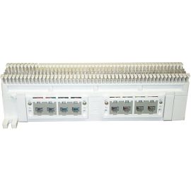 PUNCH DOWN BLOCK WITH RJ11 PORTS FOR EASY CONNECTION WHEN USED WITH EC-8 EMERGEN