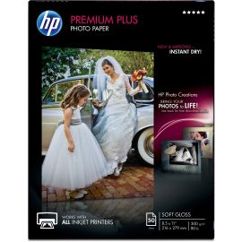 HP PREM PLUS 8.5X11 SG 50 SHT PHOTO PAPR