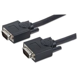 Manhattan SVGA Monitor Cable, 25', Black