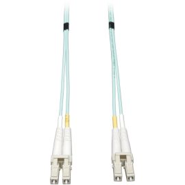 Eaton Tripp Lite Series 10Gb/40Gb/100Gb Duplex Multimode 50/125 OM3 LSZH Fiber Patch Cable (LC/LC), Aqua, 6M (19.7 ft.)