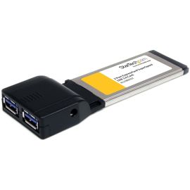 StarTech.com 2 Port ExpressCard SuperSpeed USB 3.0 Card Adapter with UASP Support - 5Gbps