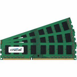 Crucial 6GB (3 x 2 GB) DDR3 SDRAM Memory Module