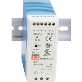 B+B SmartWorx DIN Rail Mount Power Supply 24VDC, 1.0 A Output Power