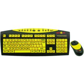 ABLENET KEYS-U-SEE WIRELESS KEYBOARD WITH MOUSE.