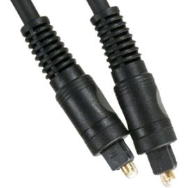 GCIG PREMIUM TOSLINK AUDIO CABLE - BLACK JACKET- 6 FT