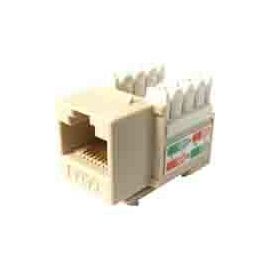 CAT5E 110 TYPE KEYSTONE JACK IVORY