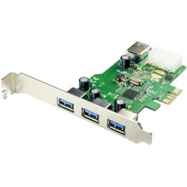 PCI-EXPRESS USB 3.0 3+1 PORT CARD, RENE