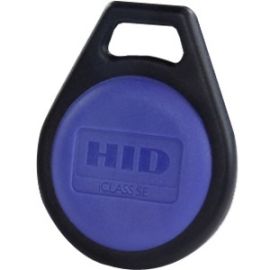 ICLASS SE KEYFOB 2K/2 PROG ICLASS BLACK W/BLUE HID MATCH