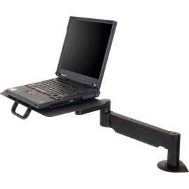 HEIGHT ADJUSTABLE LAPTOP STAND WITH OVERSIZE NOTEBOOK TRAY