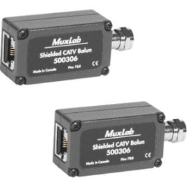 2PK MUXLAB SHIELDED CATV BALUN