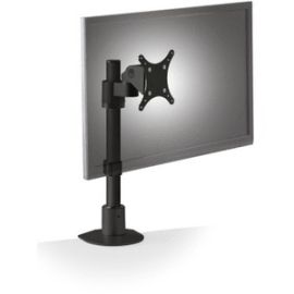 LOW PROFILE SINGLE POLE MOUNT FOR VESA COMPATIBLE DISPLAYS UP TO 40 LBS. INCLUD