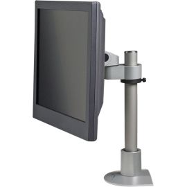 LOW PROFILE SINGLE POLE MOUNT FOR VESA COMPATIBLE DISPLAYS UP TO 40 LBS. INCLUD