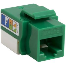 4XEM Cat5e RJ45 Keystone Jack UTP 110-Type (Green)