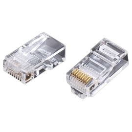 CAT6 MODULAR RJ45 MALE CONNECTOR PACKAGE