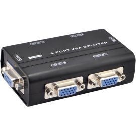 4XEM 4-Port VGA Splitter 250 MHz