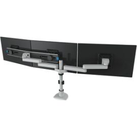 TRIPLE SIDE BY SIDE POLE MOUNT FOR 24 INCH OR SMALLER DISPLAYS. INCLUDES FLEXMOU