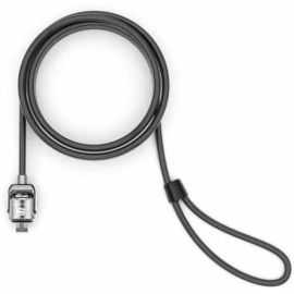 T-BAR SECURITY KEYED CABLE LOCK BLACK